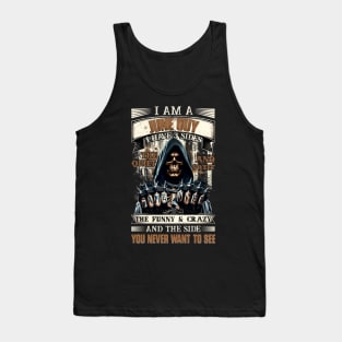 Skull I'm A June Guy I Have 3 Sides Birthday The Quiet & Sweet The Funny & Crazy Tank Top